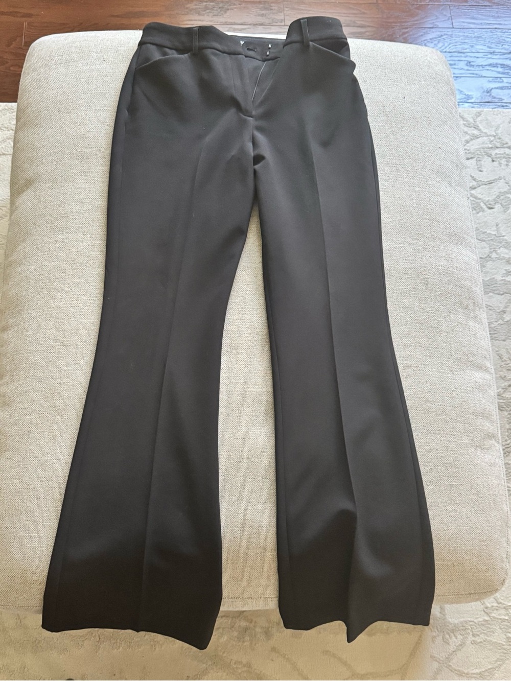 Express Black Boot-Cut Dress Pants